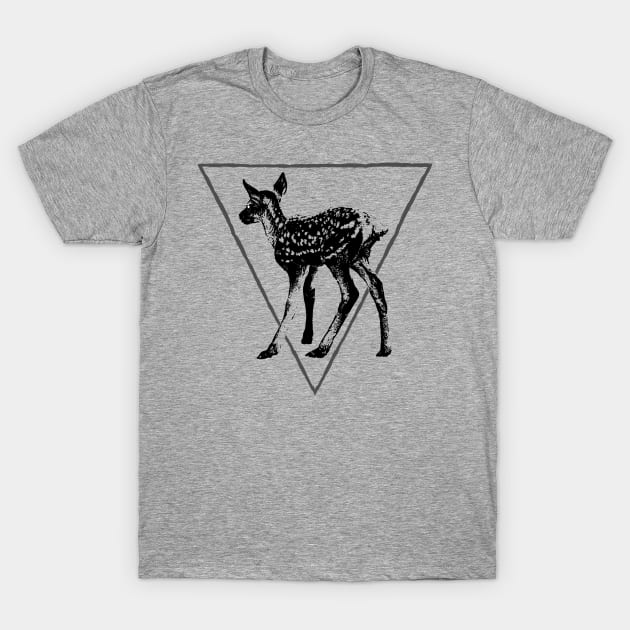Deer fawn T-Shirt by vvilczy